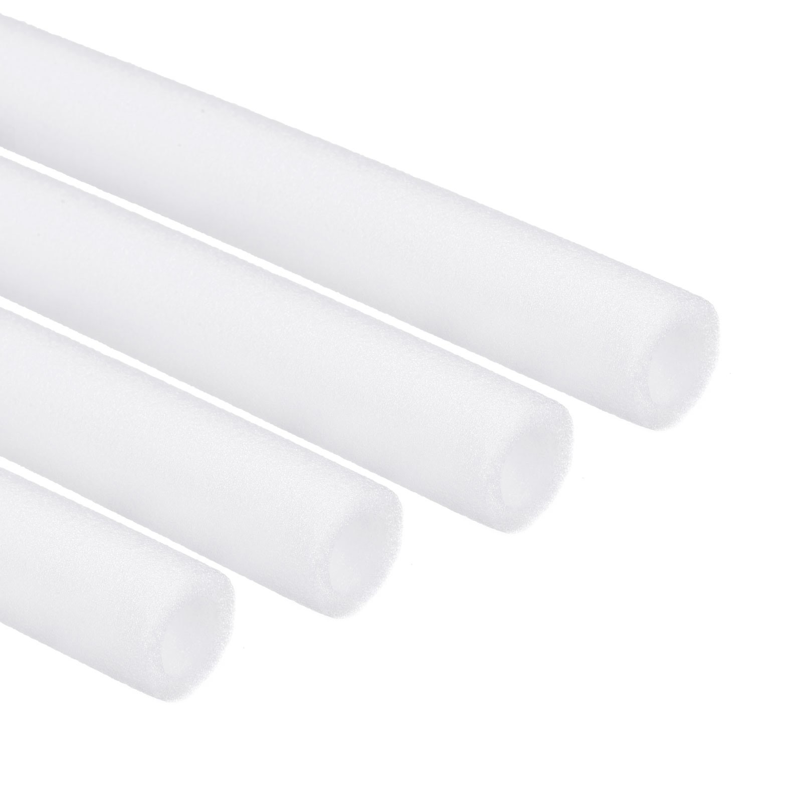 4 x Foam Tube Sponge Protective Sleeve Heat Preservation 17x25mm/0.7″ ID 1″ OD
