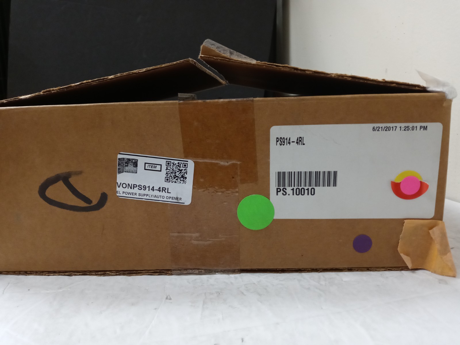 Von Duprin PS914-4RL Power Supply 4 Amp w/900-FA Fire Alarm Board