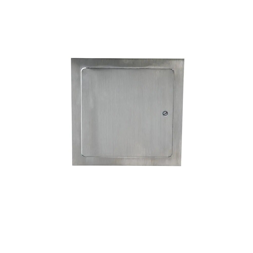 Elmdor Metal Wall/Ceiling Access Panel Stainless Steel Gray 10 in. W x 10 in. H