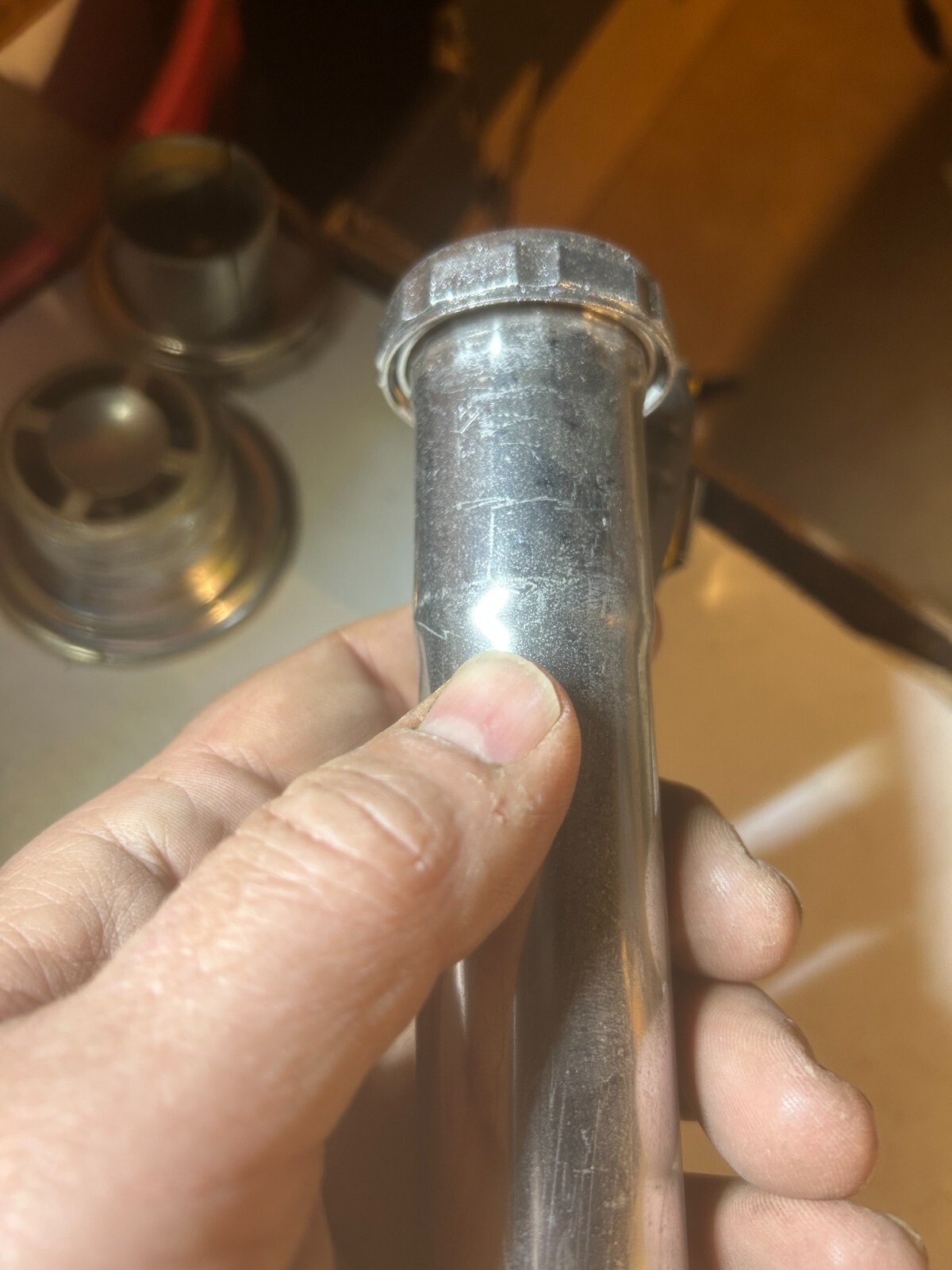 Sloan 12″ pipe as shown on pictures for plumbing