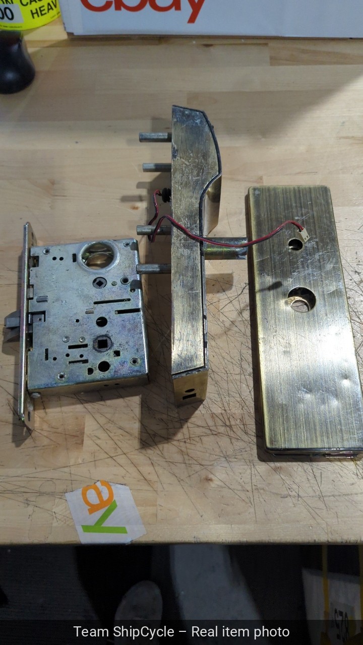96 Seller Onity Brushed Brass lock Complete G3D