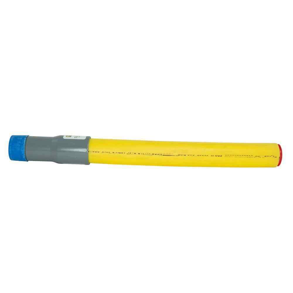 Underground Gas Transition Fitting Pipe Yellow Poly 1 1/4 x 1 1/4 inch MIP NEW