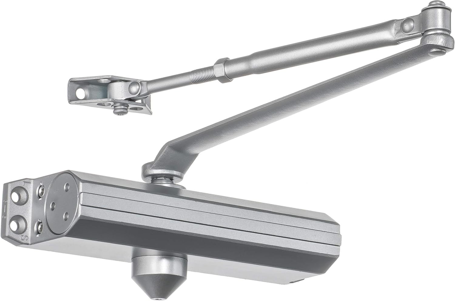 Door Closer Commercial Grade Hydraulic Self Closing Adjustable 1-4 Surface Mount