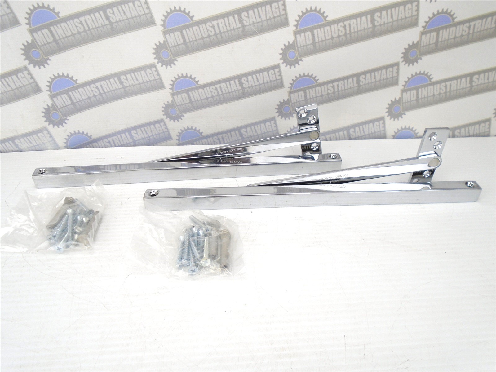 (2 Pcs) GLYNN-JOHNSON – GJ361 – US26/625 – Adj DOOR STOP SHOCK ABSORBER 361