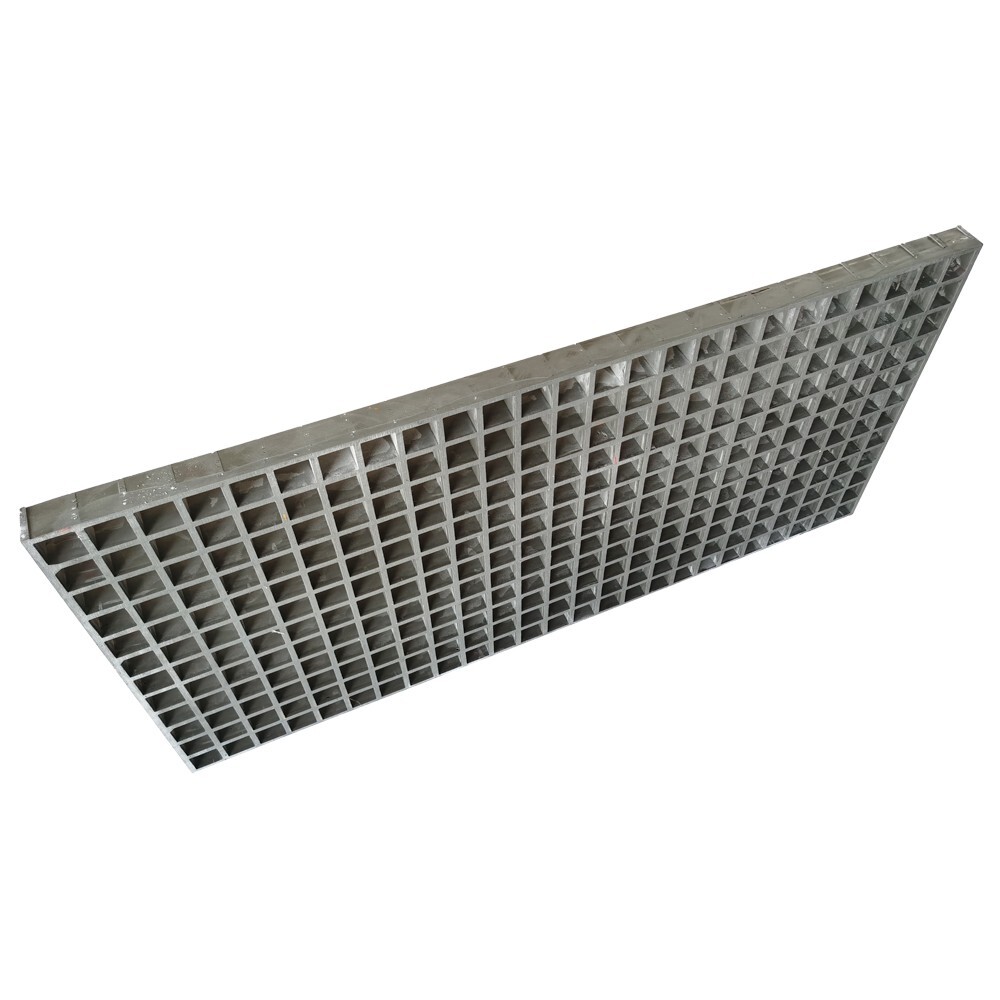 1pc Fiberglass Floor Grating FRP Floor Grid Wash Grille 39.4″*19″*0.24″ 5T Gray