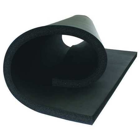 K-Flex Usa 6Rsx3x4100 Insulation Sheet, Nbr/Pvc, 36 In X 48 In, 1 In Wall, Black