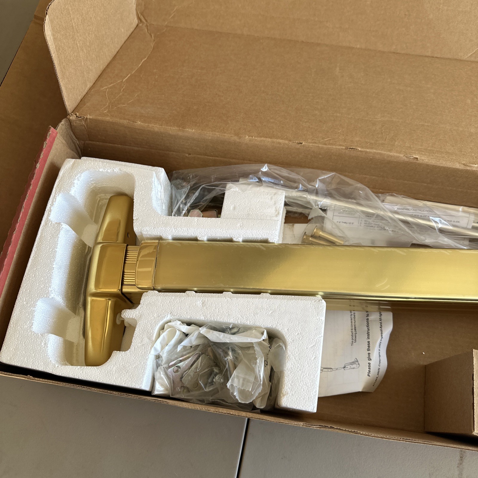 Von Duprin 3347A-NL-OP US3 3’ RHR Concealed Vertical Rod Exit Device