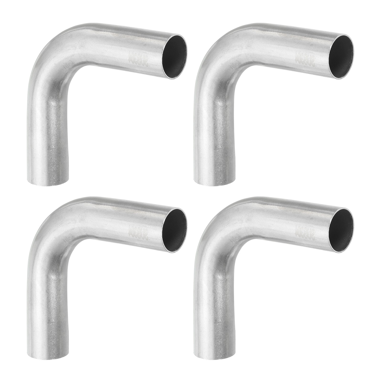 4 Pack 1 Inch OD 304 Stainless Steel Butt 90 Degree Fitting