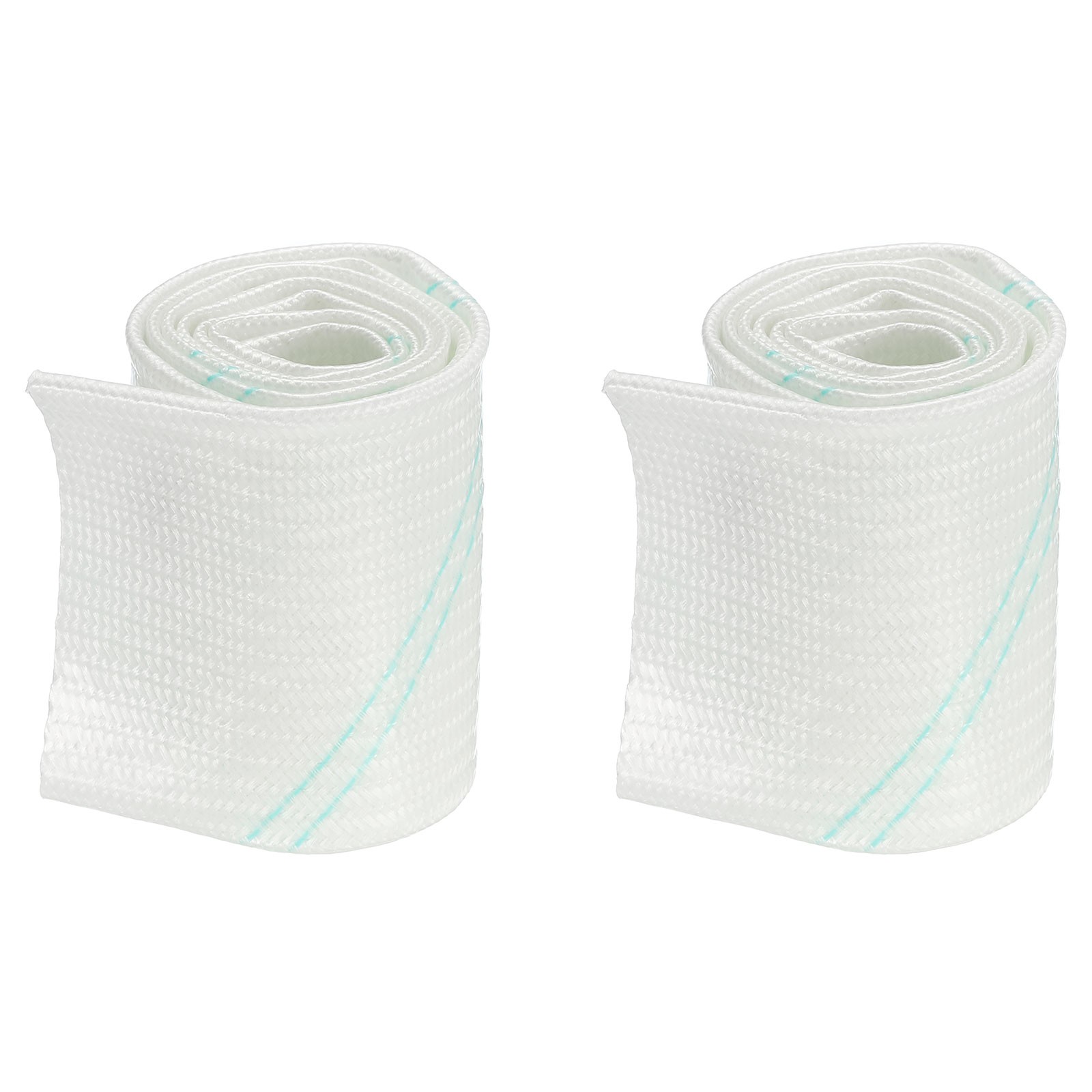 Fiberglass Sleeve Insulation Tube,60mm/2.34inch IDx1m/3.28ft for Cable Wire,2pcs