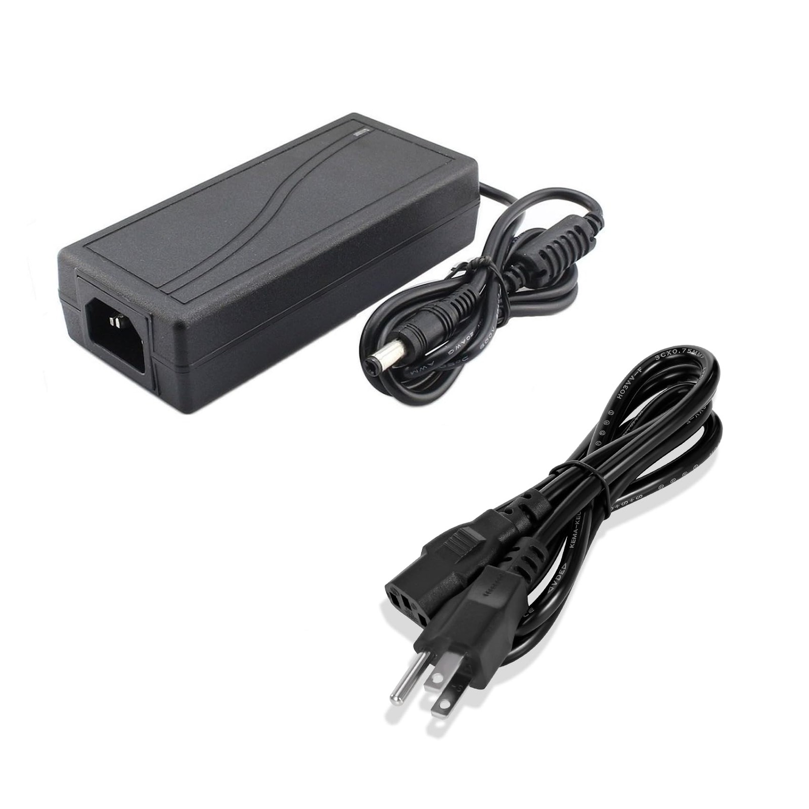 HOUHUI 12 Volt 6 Amp Power Supply Adapter Converter Regulator, 5.5mm x Black