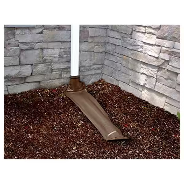 Frost King Drain Away Brown Plastic Downspout Extension – Quantity Discounts!