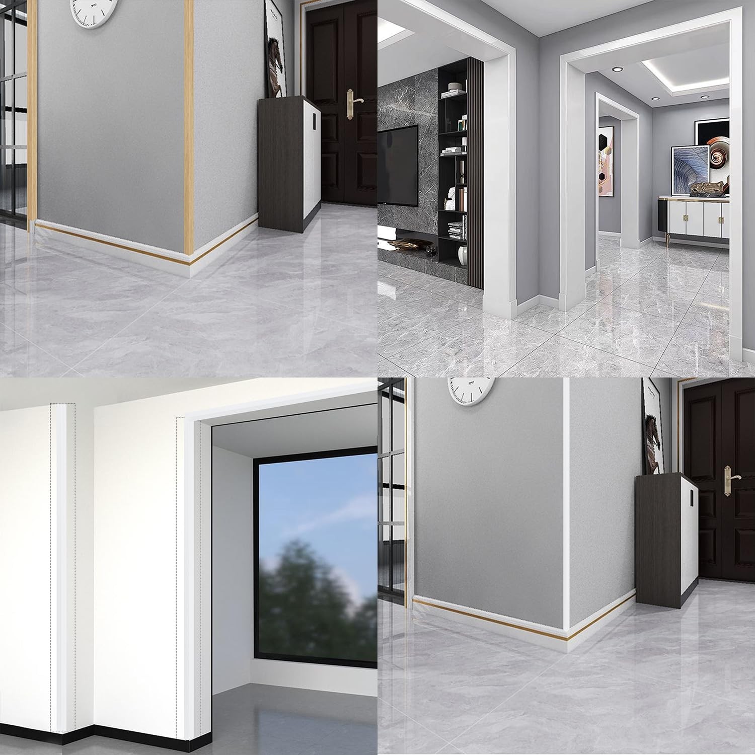 Train2 Art 6Pcs 48 Wall Corner Protectorpre-Cut Wall Corner Protector Guard