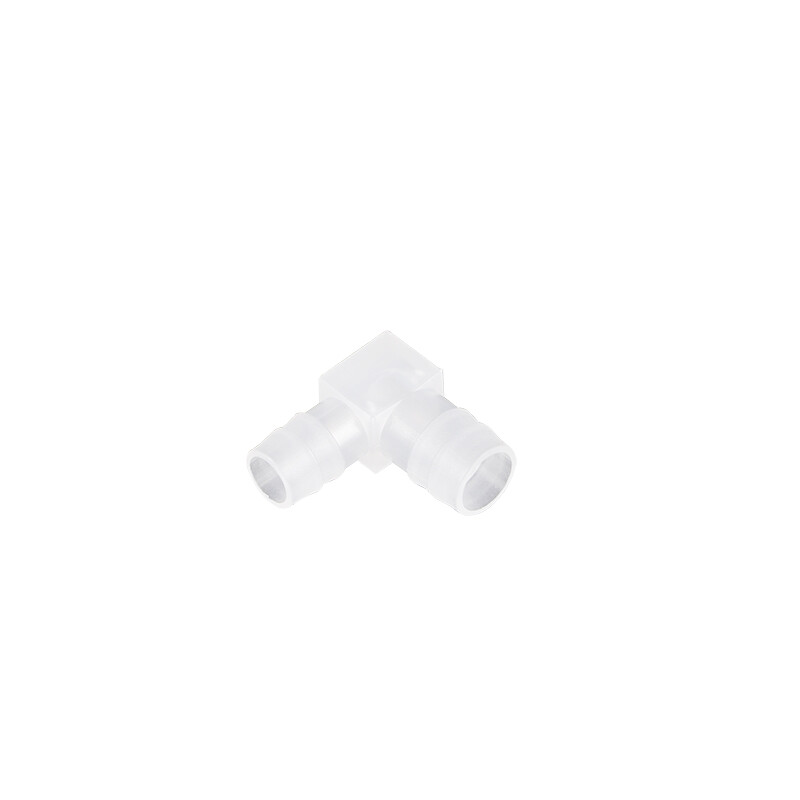 1.6-20mm Plastic Equal Reducer Elbow Pipe Connector Barbed Air Water Hose Joiner