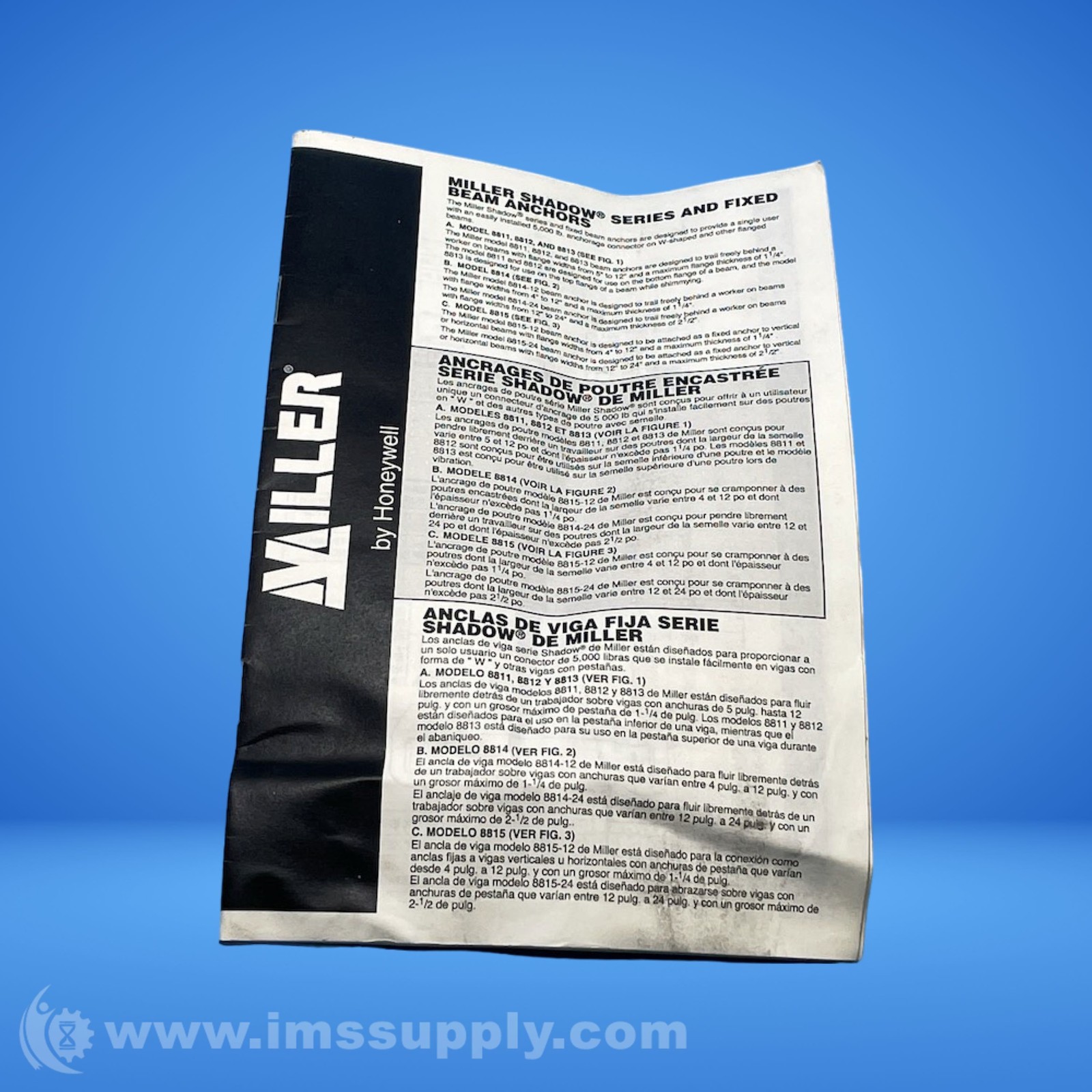 MILLER 34-9720092 Revision B Instruction Manual 9516