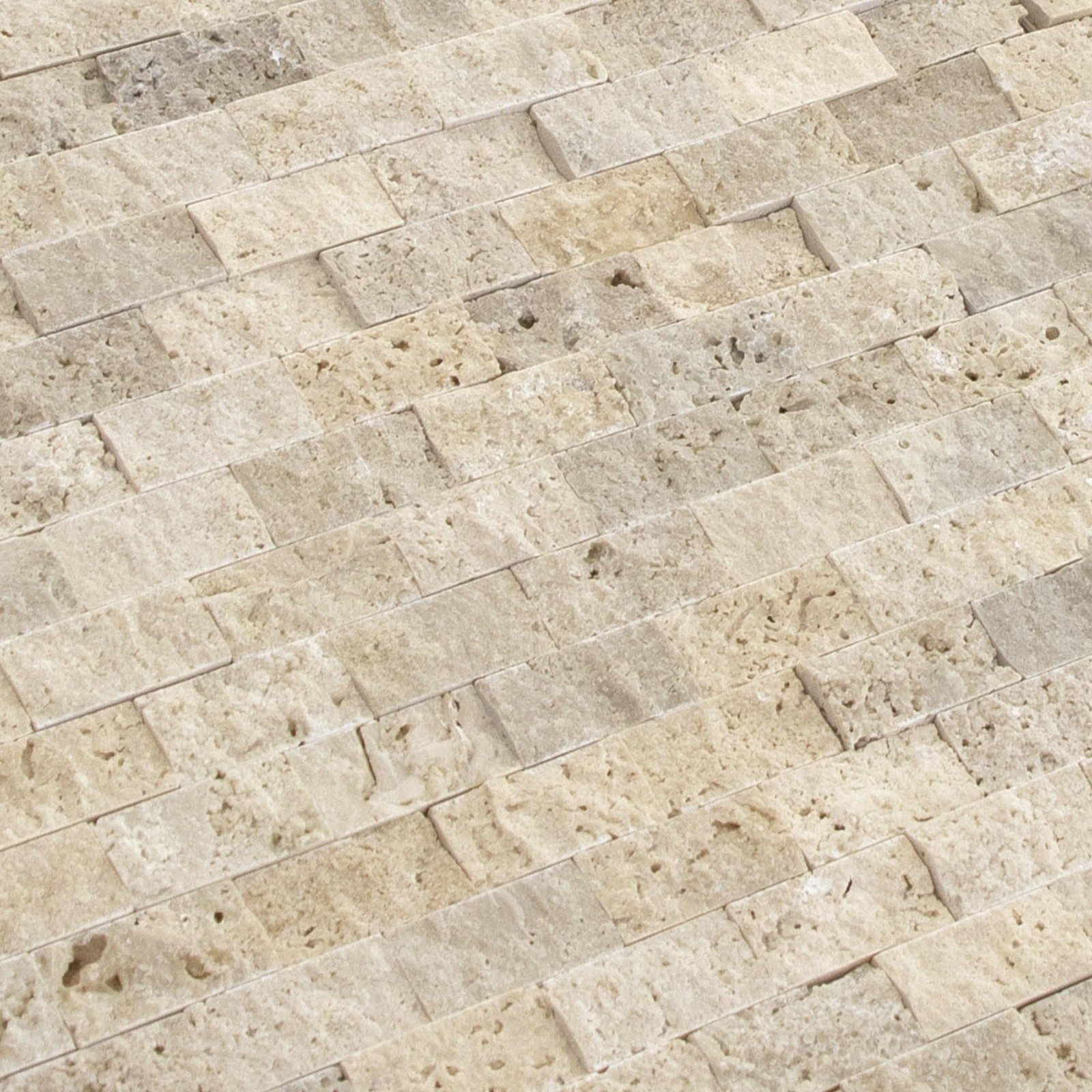 Sunwings 5-Sheet Peel And Stick Mosaic Natural 3D Stone Self Adhesive
