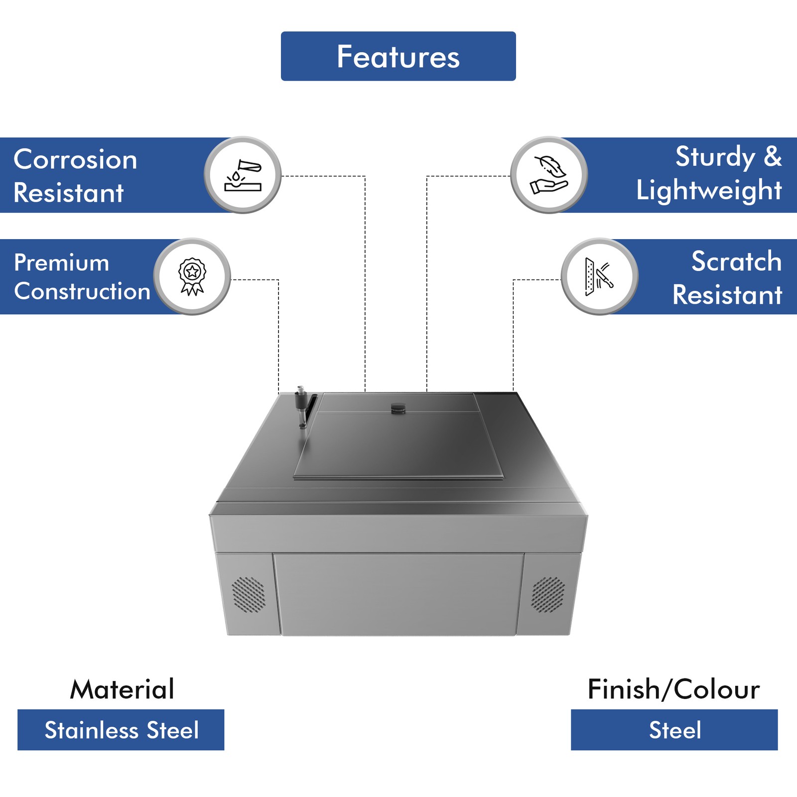ShureSAFE SPT217 Extended Secure Transaction Drawer Standard