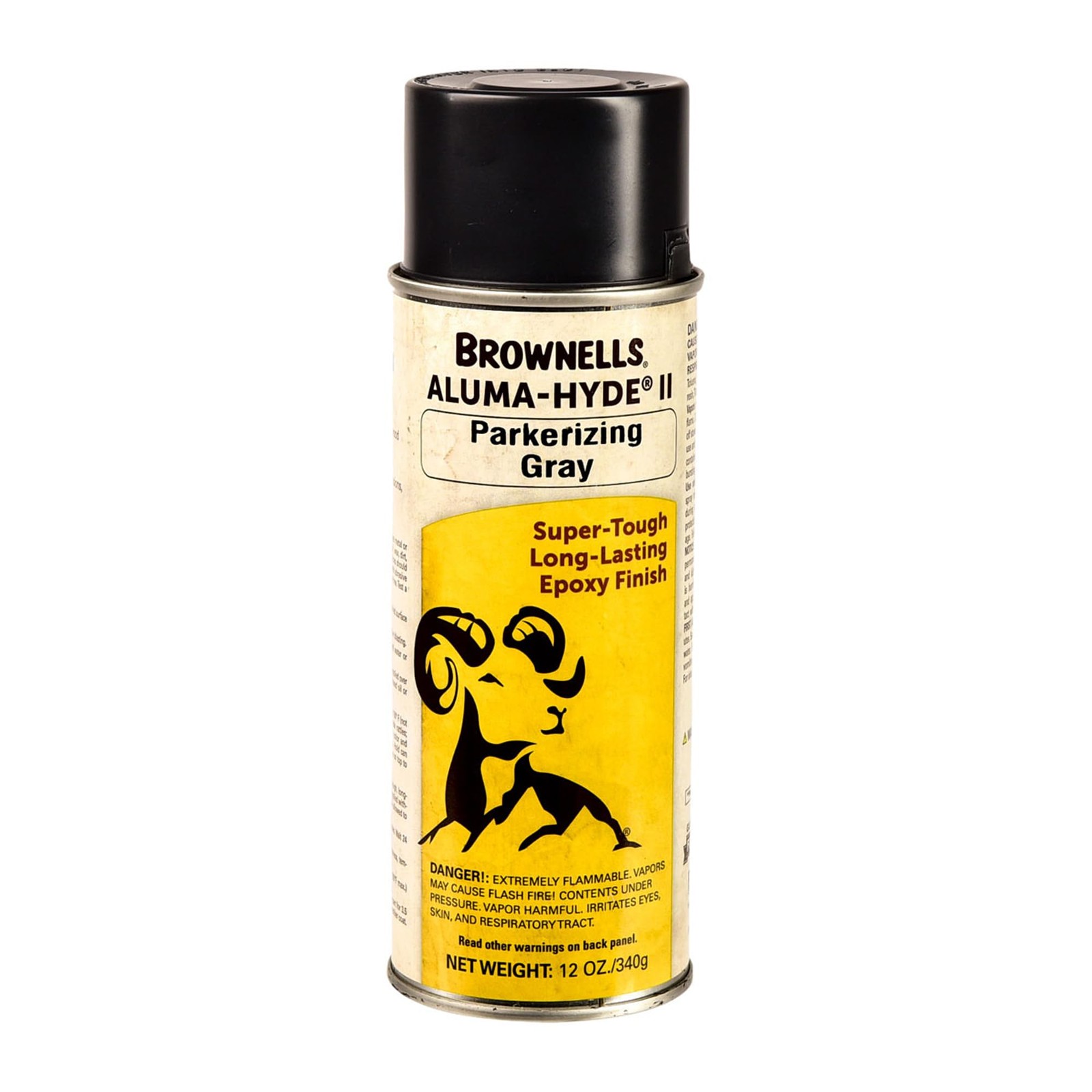 Brownells Aluma-Hyde II Epoxy Based 12 Ounce (Pack of 1), Parkerizing Gray