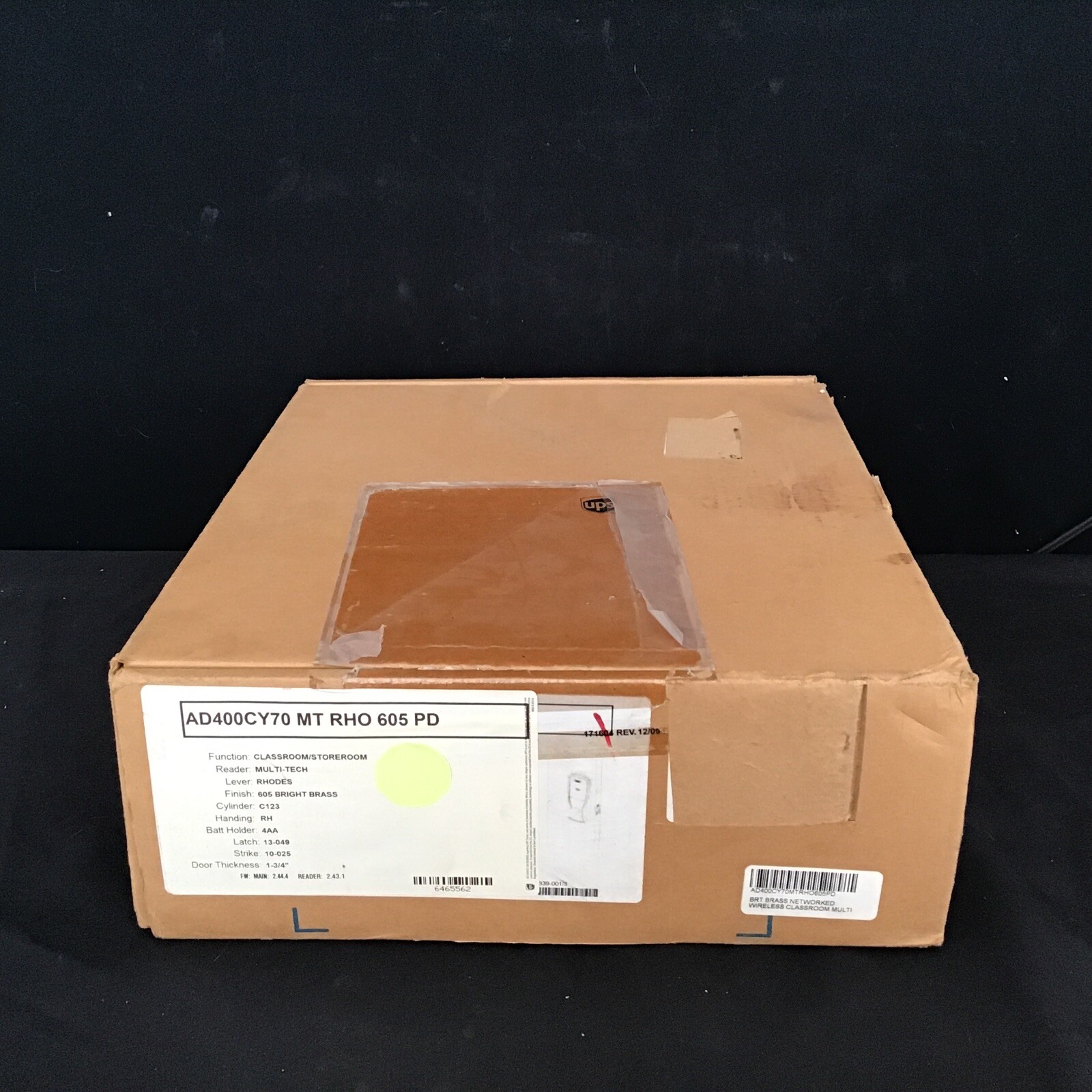 Schlage AD400CY70 MT RHO 605 PD Classroom/ Storeroom Wireless Network Reader *KB