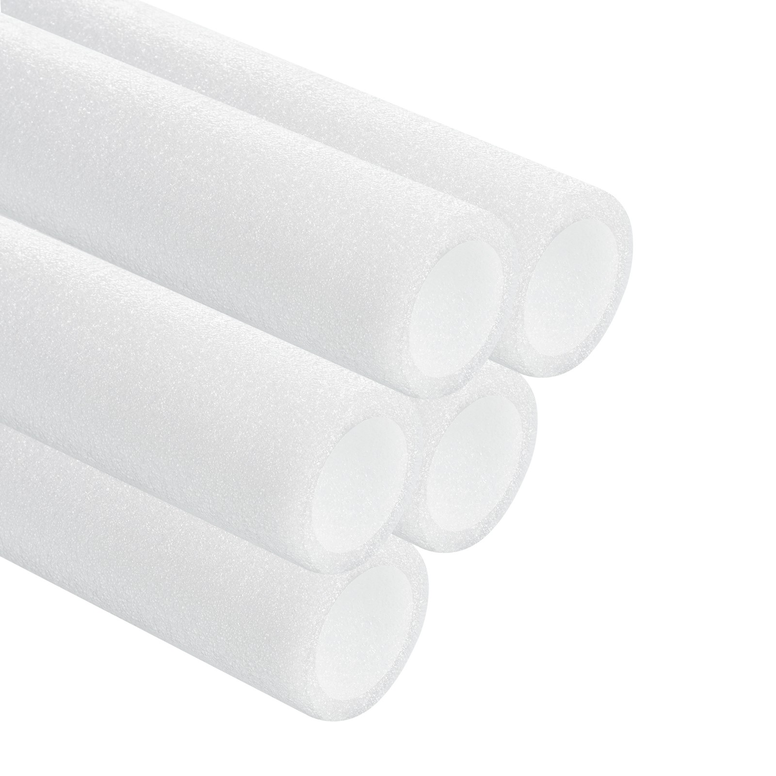 5 Pcs 1.18 Inch 3.3 Feet Pipe Insulation Foam Tube OD 1.58″