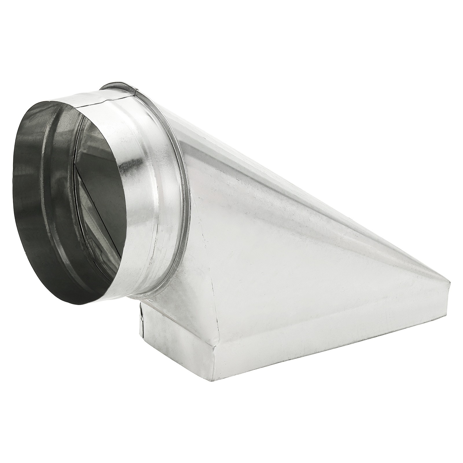 10″ x 4″ x 6″ HVAC Duct Pipe Fitting, 90 Degree Register Boot
