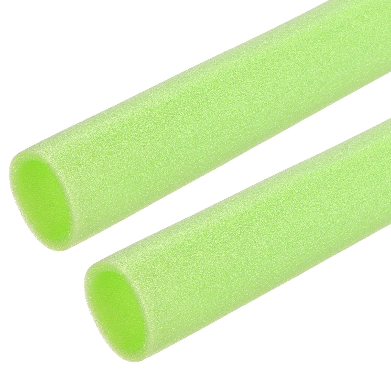 2pcs 1-3/8″ ID 3.3FT Pipe Insulation Foam Tube 1.77″ OD Tubing Cover Green
