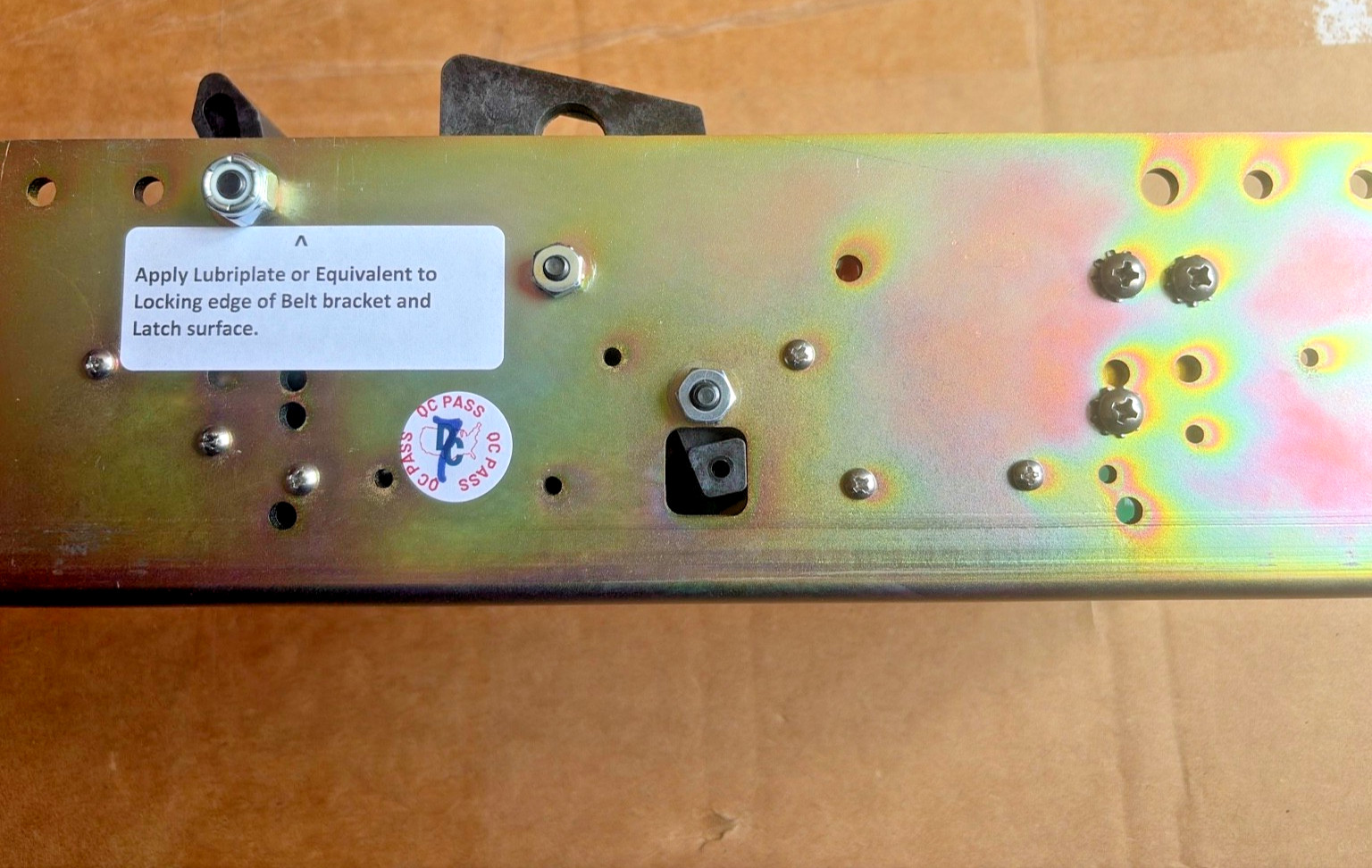 HES DC313087-8 Left Hand Fail Secure Electric Mortise Lock Solenoid 24VAC