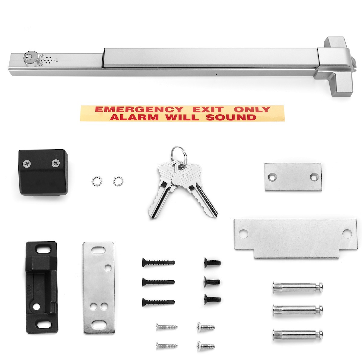 Dynasty Hardware Commercial Door Push Bar Panic Exit