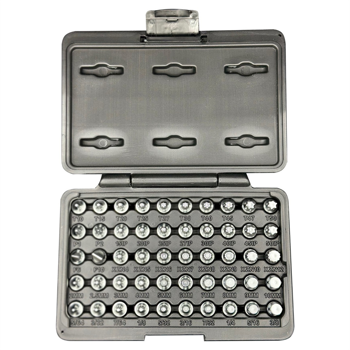 VIM Tools Elite 50 Piece Mechanics Master Set, All 1/4 Inch Drive And 20 mm OAL