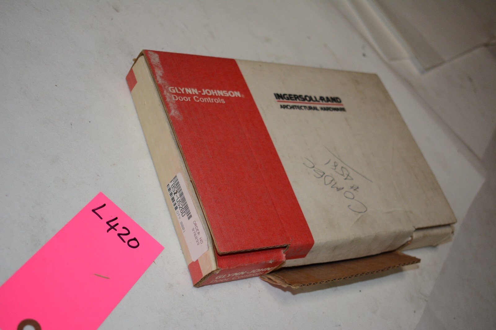 Glynn-Johnson Top Bolt with Auxiliary Fire Latch FB52 US26D