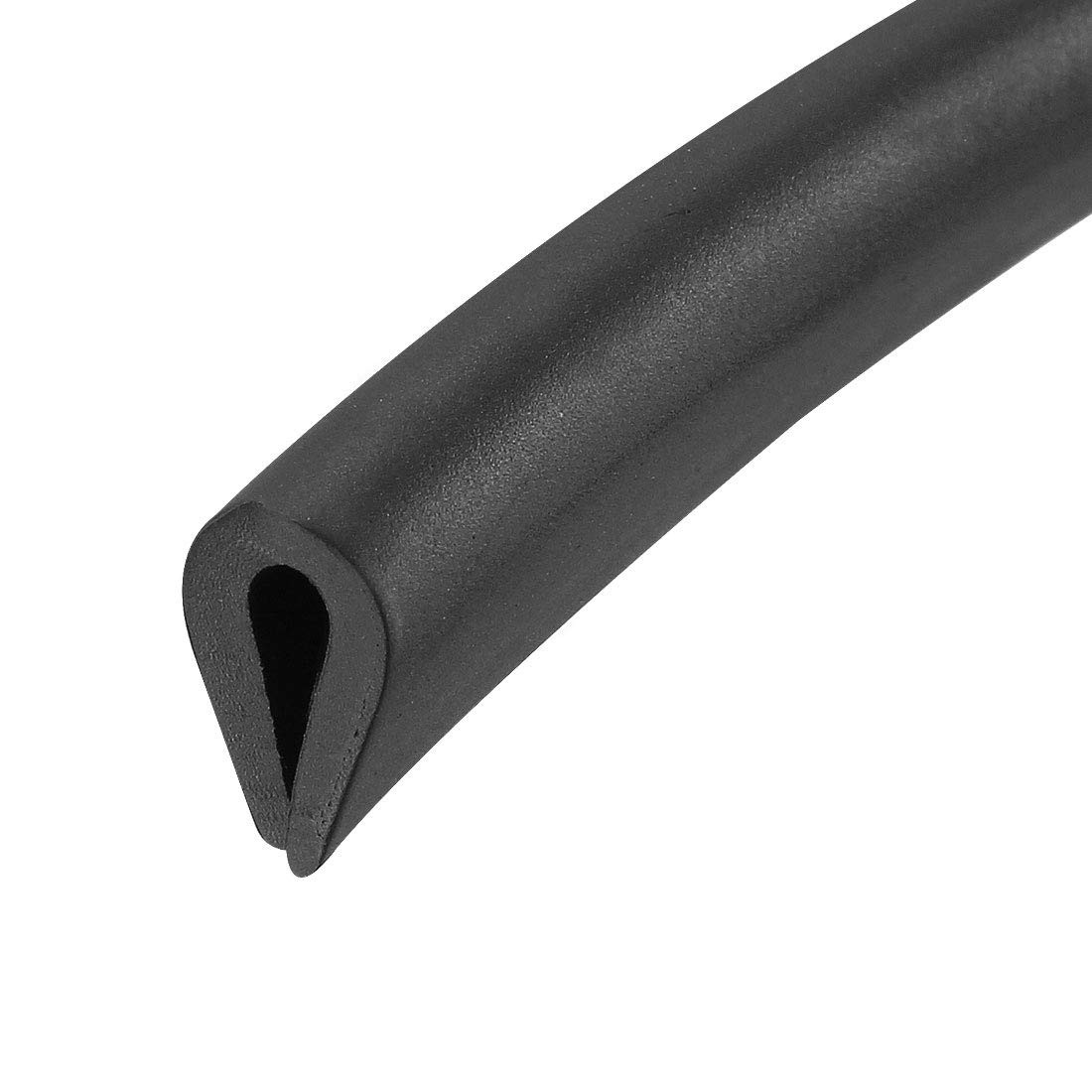 uxcell Edge Trim U Seal Black PVC Plastic U Channel 3/64” – 5/64”,