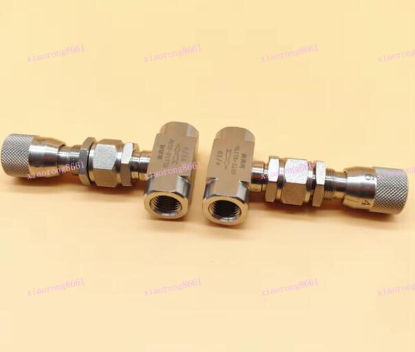 G / NPT 1/8″ 1/4″ 3/8″ 1/2″ Stainless Flow Micro Rregulate Metering Needle Valve