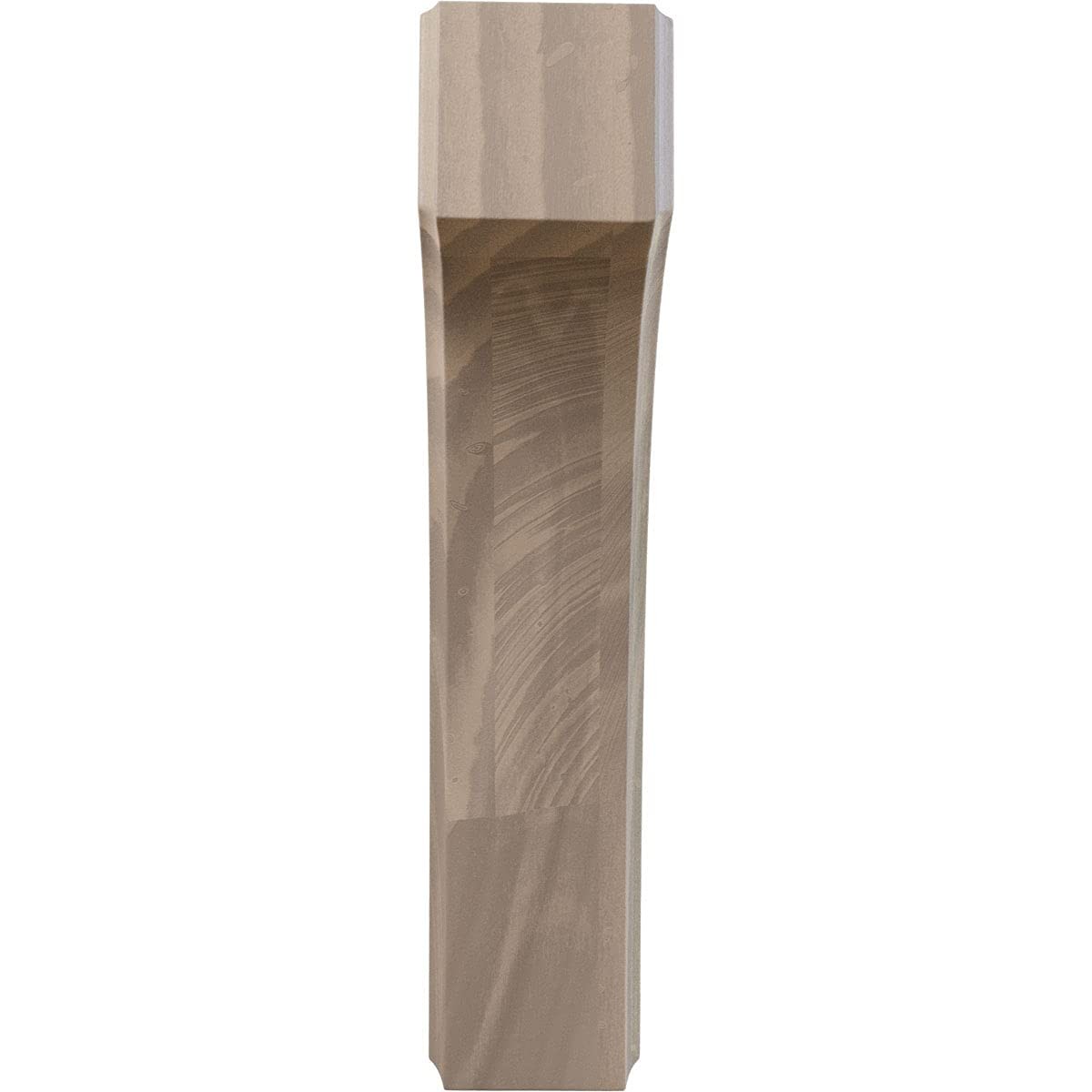 Ekena Millwork BKTW02X04X08CVWA 1.75-in. W x 4-in. D x 8-in. H, Walnut