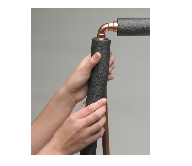 Frost King Foam Tubular pipe insulation for 1/2-in Pipe 6-ft