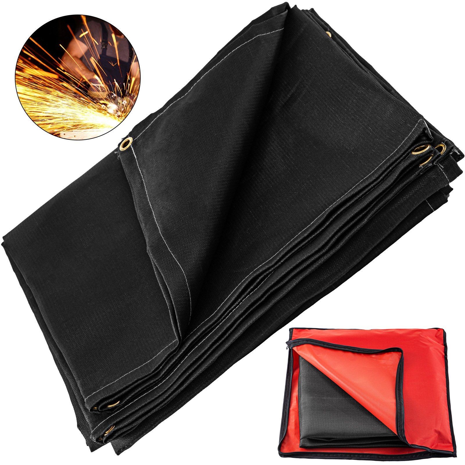 10×10 Ft Thermal Insulation Blanket Fiberglass Fireproof for Welding Jobs
