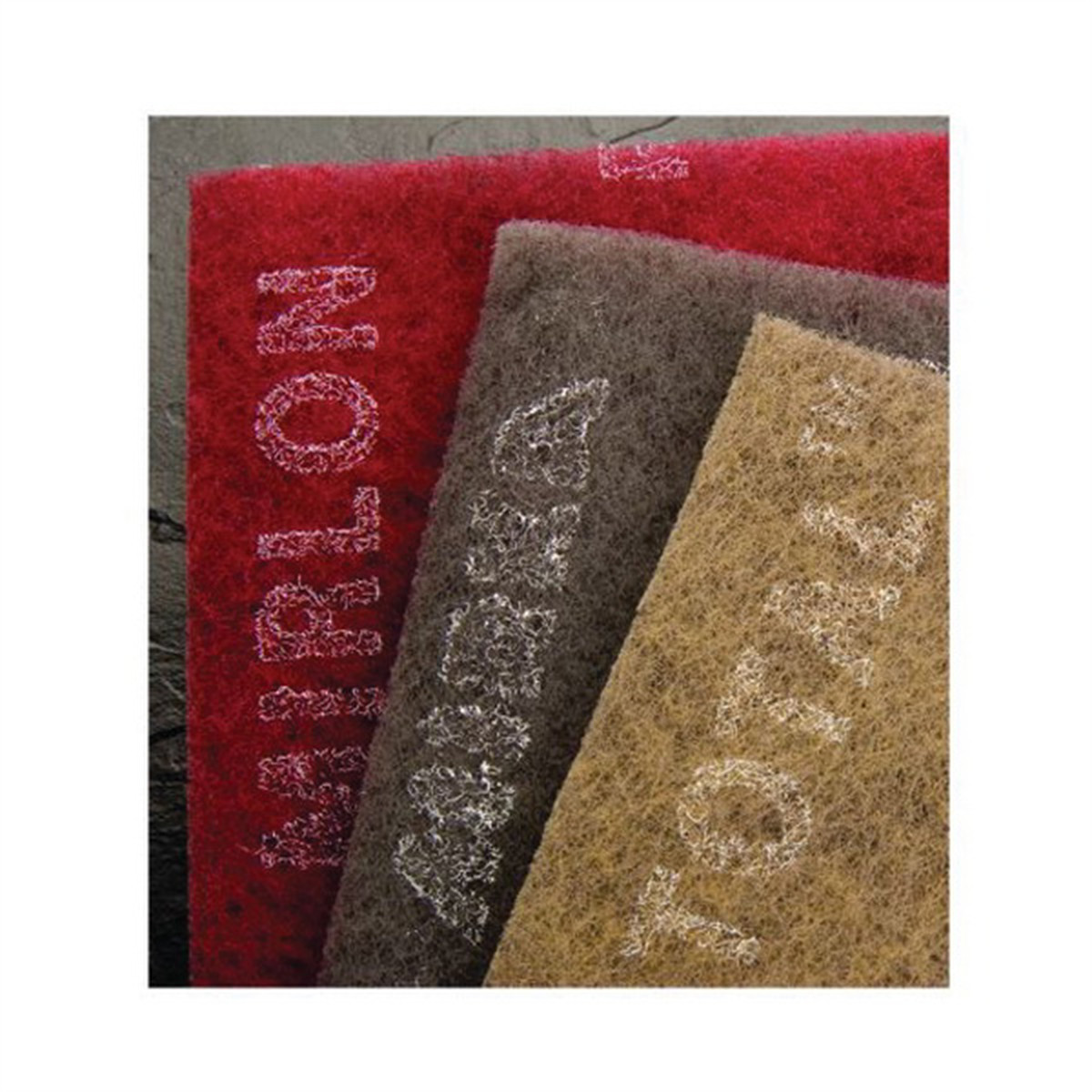 Mirka Abrasives Mirlon Total 18-118-449 18 Series Non-Woven Scuff Pad, 4-1/2 in