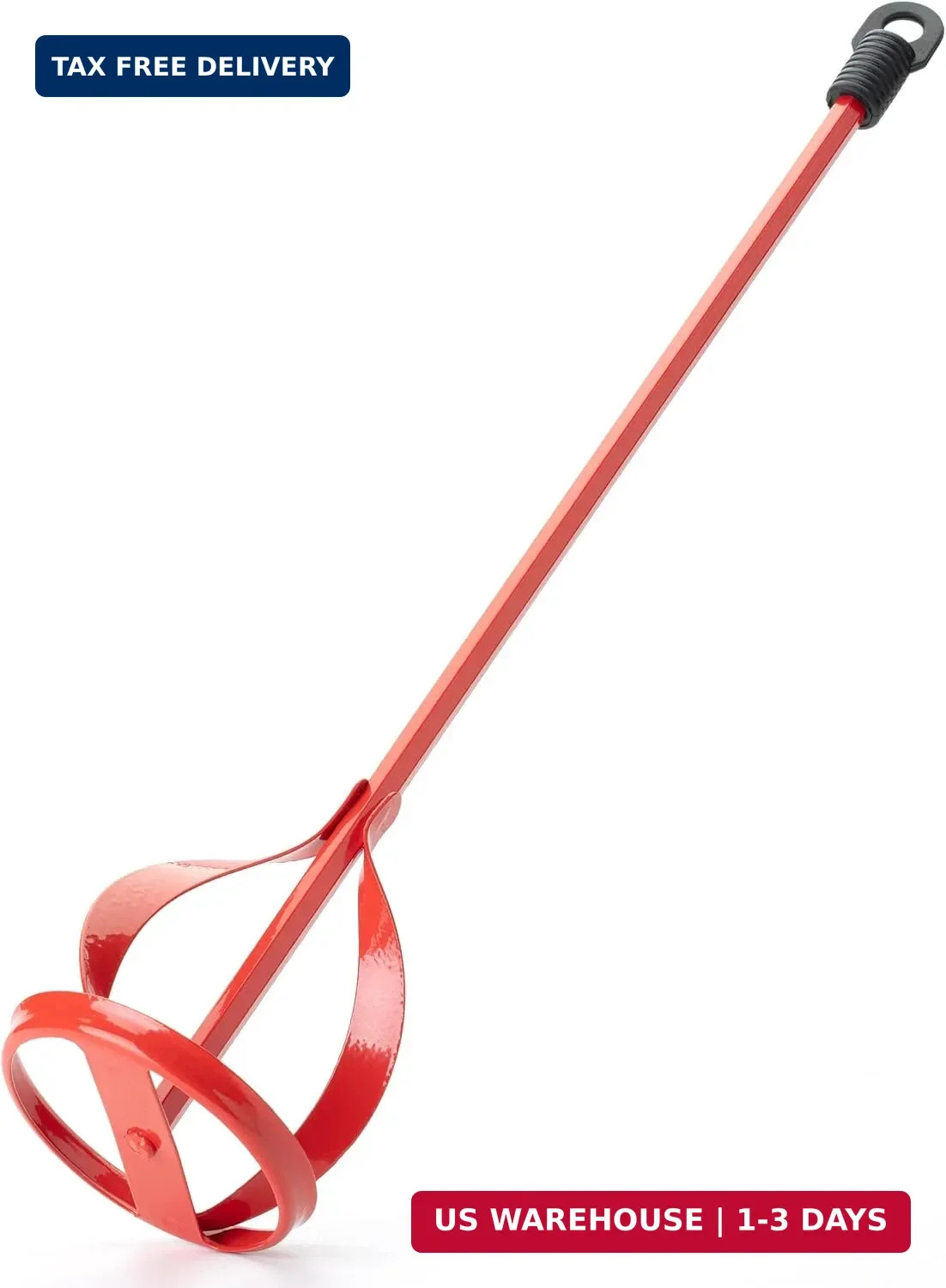 Bates- Paint Mixer, 1 to 3 Gallon Buckets, Mud Mixer, Paint Stirrer for Drill, P