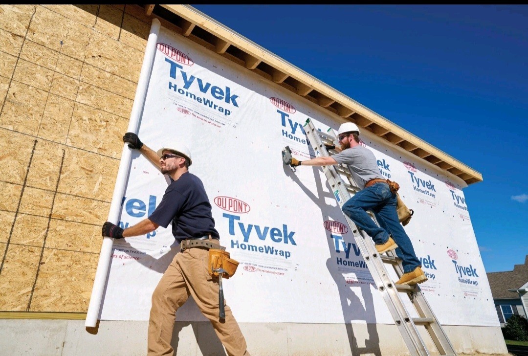 DuPont Tyvek House Wrap 9 ft. W x 100 ft. Weather Resistant House Wrap