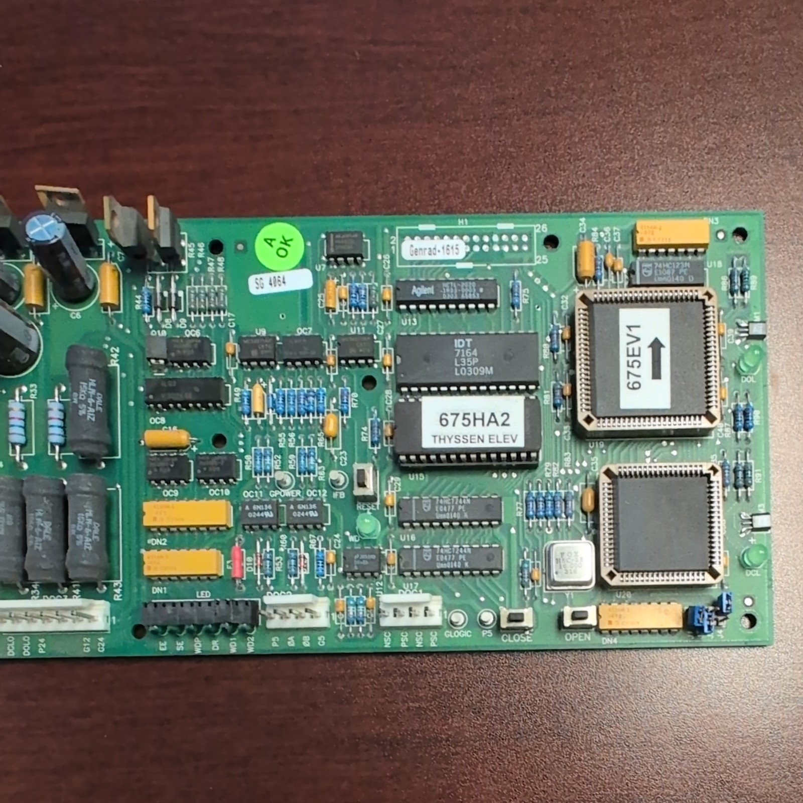 ThyssenKrupp / Dover 6300FX6 Elevator Door Control Board