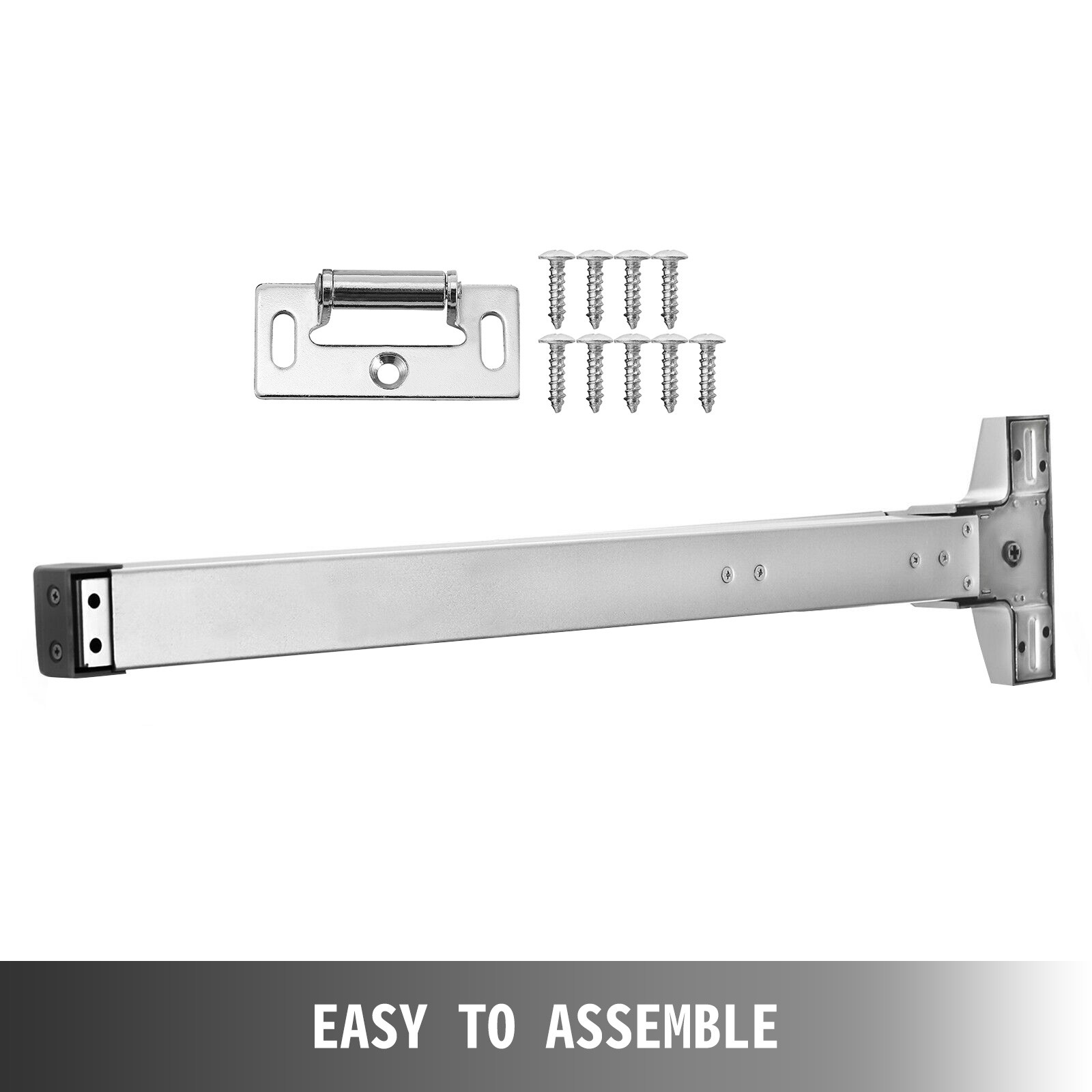 VEVOR New Door Push Bar Panic Latches Iron Stoving Varnish + Copper Key