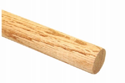Madison Mill 432553 1/2 ” X 36″ Oak Round Wood Dowels Made in USA – Quantity 20