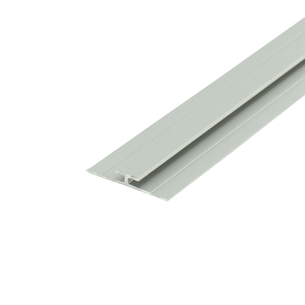 H Channel 1/16″ Thick Clear Anodized (Satin) Finish Aluminum Divider Moulding