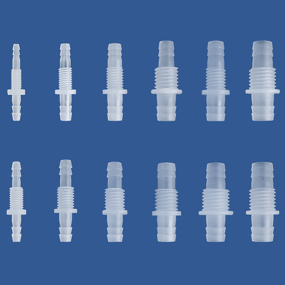 M6-M16 Bulkhead Connector Metric Plastic Straight Barbed Threaded Fitting