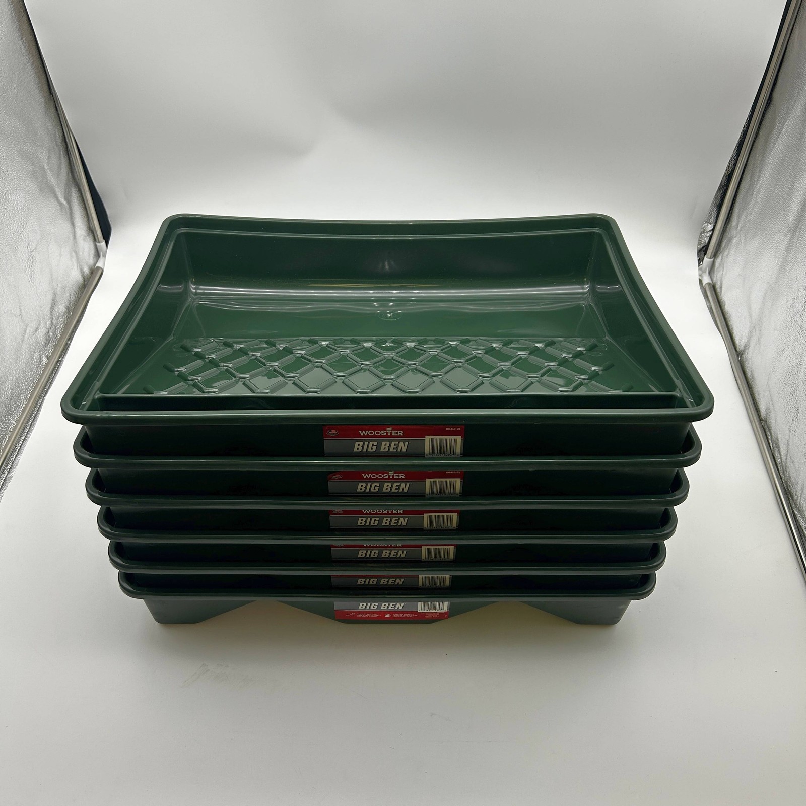 Wooster Brush Company BR412 Big Ben Paint Tray 21″ 1 Gallon Capacity Pk of 6