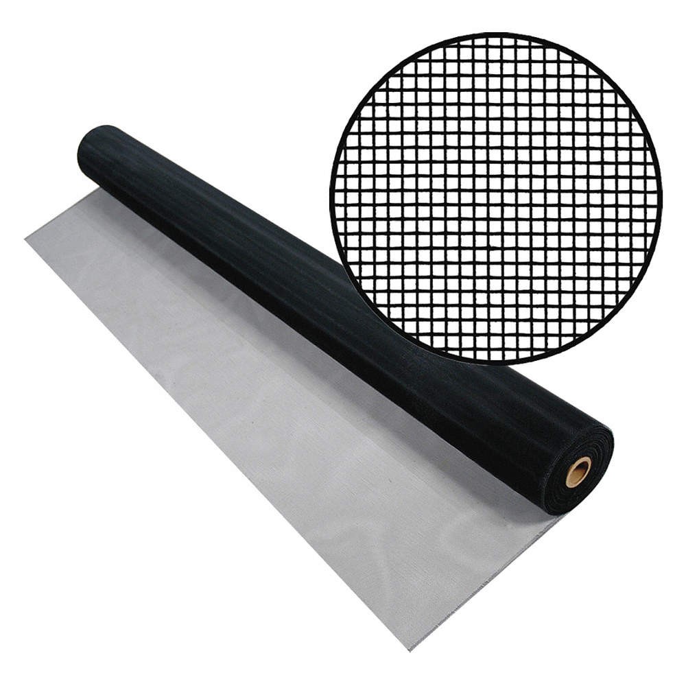 SEEVUE 3024119 Screen, Roll, 100 ft L, 3 ft W, Black 448R25