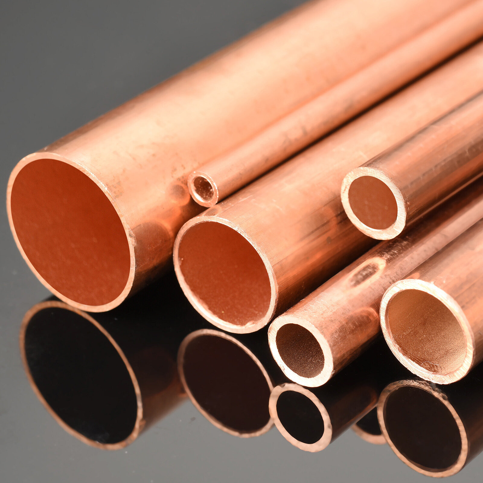 Lengths 300mm Copper Pipe Tube Diameter 1.5 mm – 30 mm,Wall thickness 0.2 – 2mm