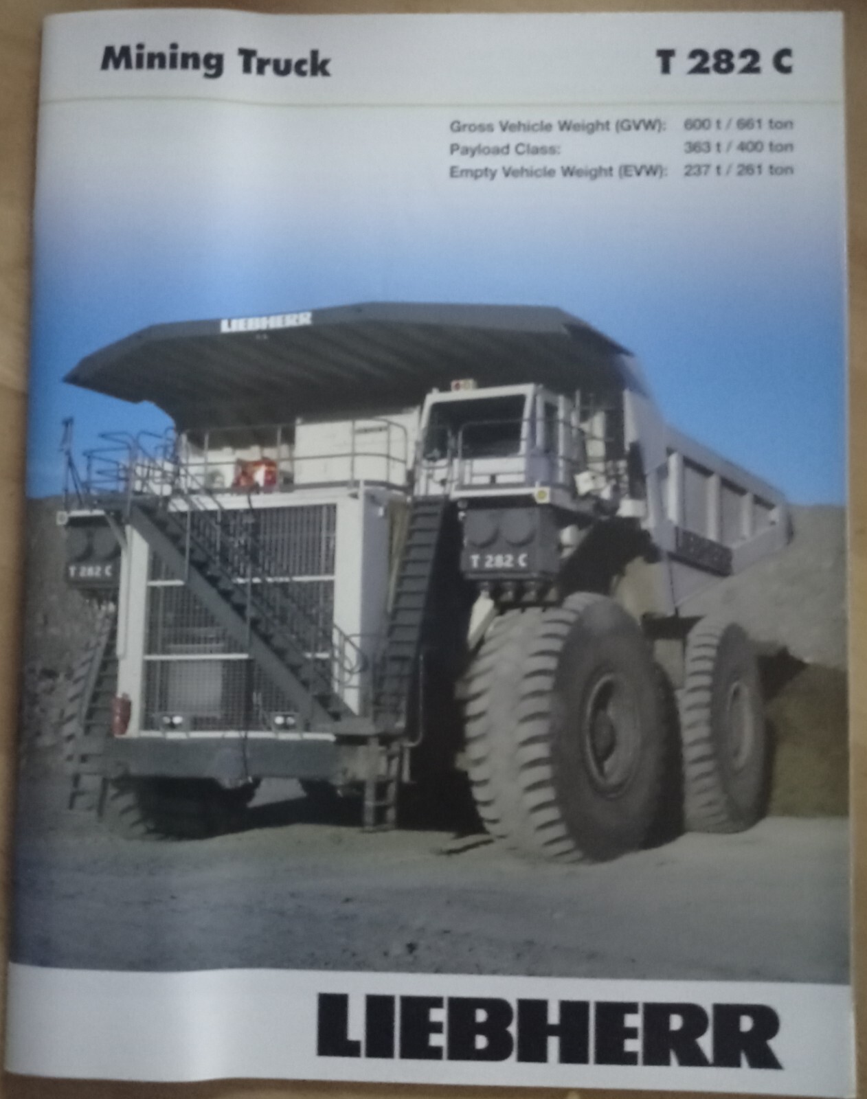 Liebherr Mining Truck T282C Brochure