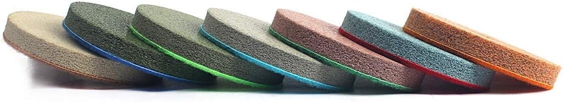 5″ Granite Marble SURFACING STONE PROCESSING Diamond Polishing Sponge Pad