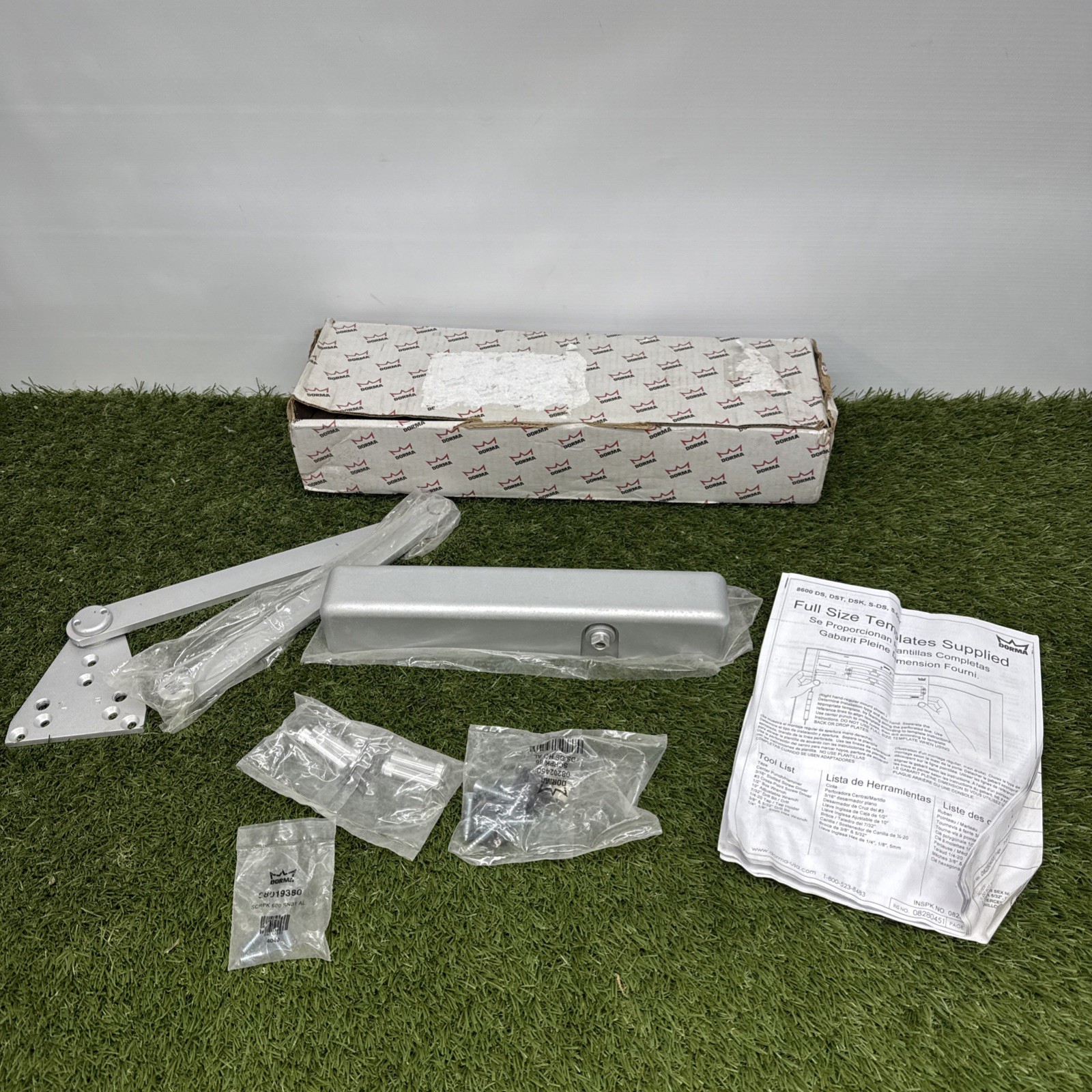 DORMAKABA USA INC.-DORMA HARDWARE 8616-DS-COV-SNB1-689 DEAD STOP SURFACE CLSR SL