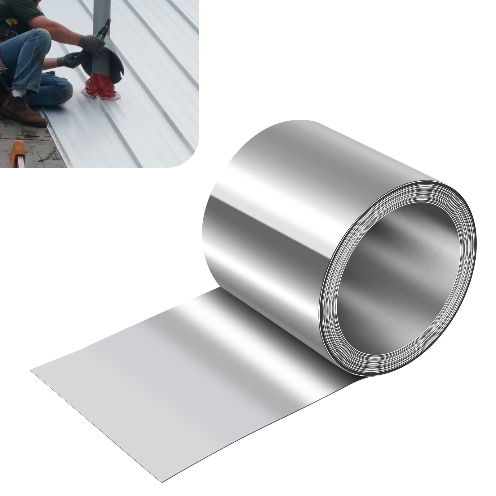 ELECTRAPICK Aluminum 32Ga 6″Width x 10Ft, Versatile Type- 0.0078”