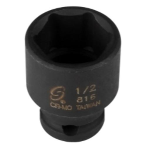 Sunex 0816 1/4″ Drive Standard 6 Point Impact Socket 1/4″